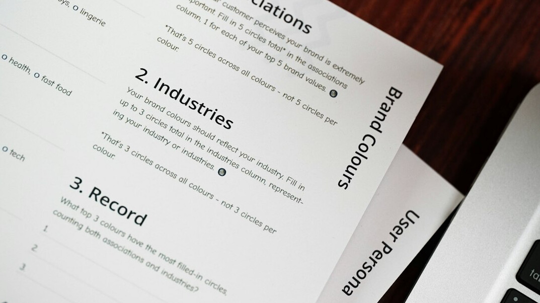 business documents on desk