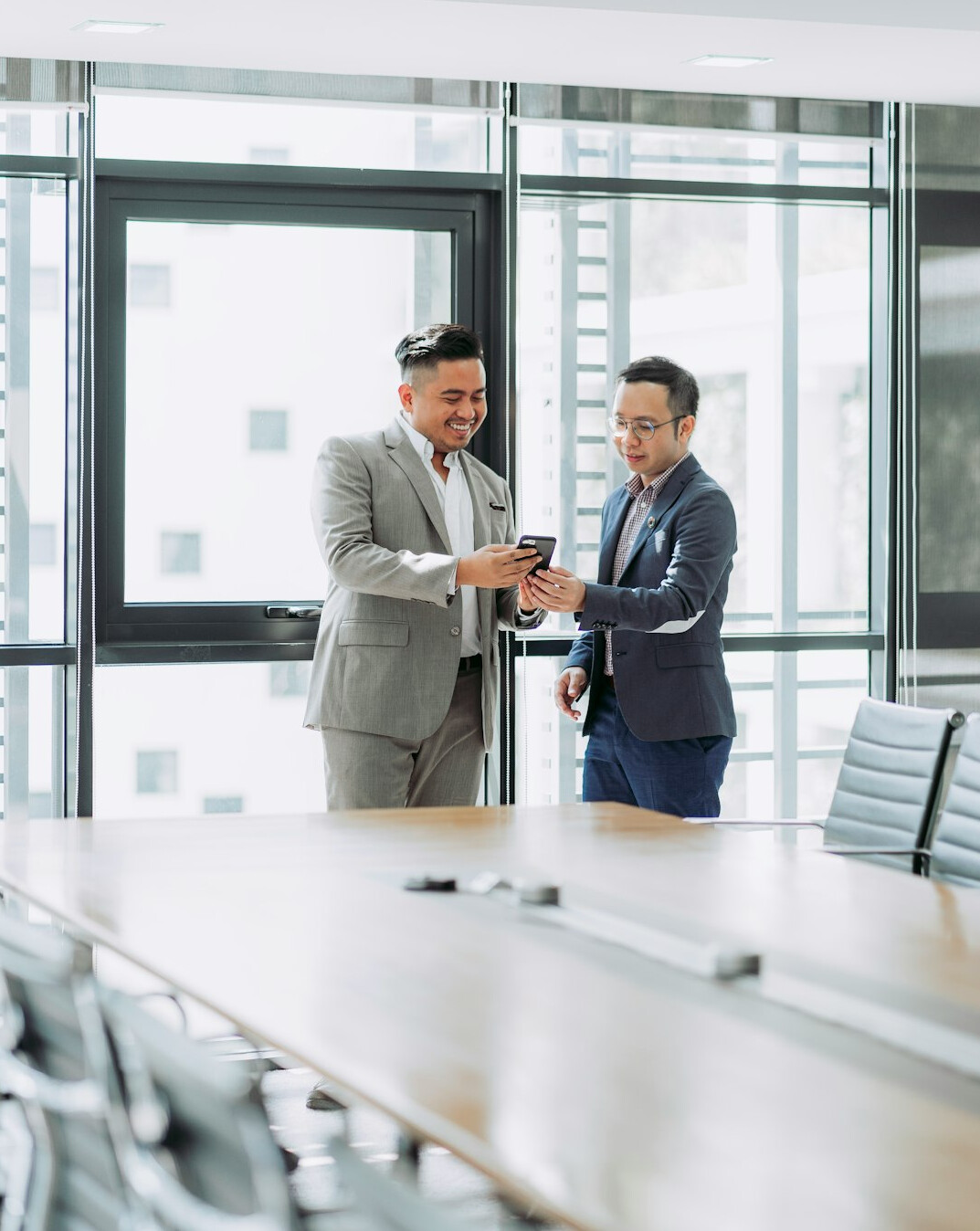 business professionals in meeting